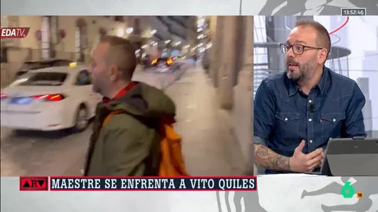 El aviso de Antonio Maestre tras el incidente con Vito Quiles: "Si alguien se cree con derecho a abordarme, me voy a defender" El aviso de Antonio Maestre tras el incidente con Vito Quiles: "Si alguien se cree con derecho a abordarme, me voy a defender"