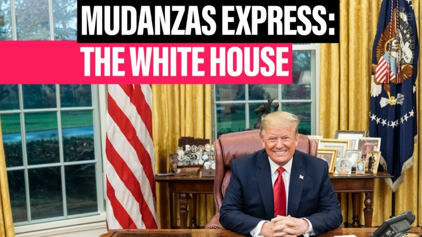 Así se realiza la mudanza presidencial: en solo cinco horas, la Casa Blanca se vacía de los recuerdos de Biden y se llena con los de Trump Así se realiza la mudanza presidencial: en solo cinco horas, la Casa Blanca se vacía de los recuerdos de Biden y se llena con los de Trump