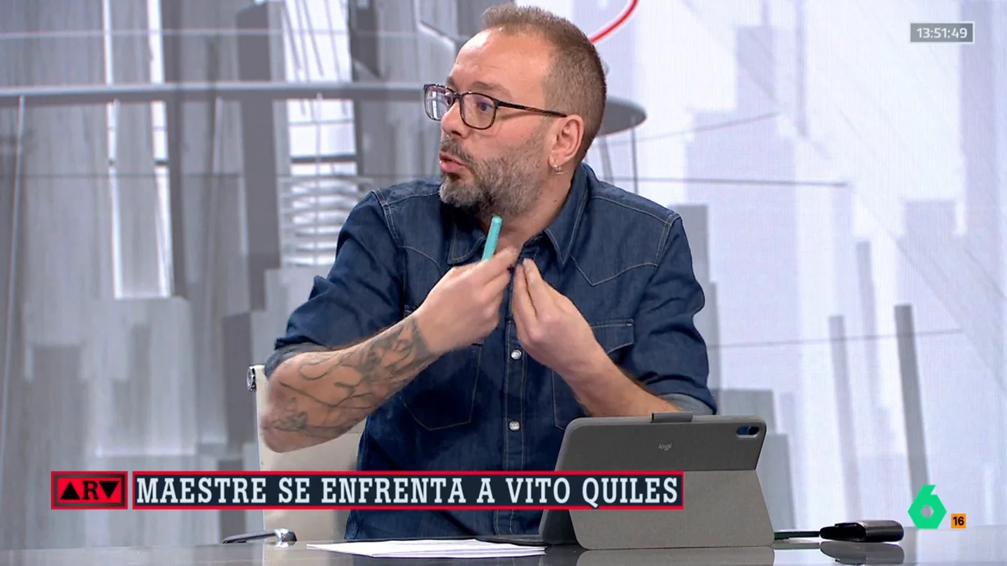 Maestre habla de su incidente con Vito Quiles Maestre habla de su incidente con Vito Quiles