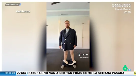 Ibai muestra después de su pérdida de peso cómo le quedan sus 'outfits' más recordados: "Parece un camisón, tío" Ibai muestra después de su pérdida de peso cómo le quedan sus 'outfits' más recordados: "Parece un camisón, tío"