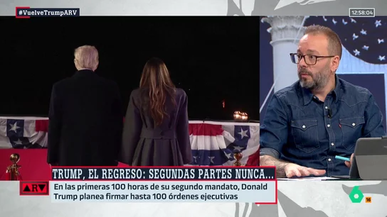 Maestre analiza los invitados a la investidura de Trump: "Debería alertarnos sobre este imperialismo más agresivo" Maestre analiza los invitados a la investidura de Trump: "Debería alertarnos sobre este imperialismo más agresivo"