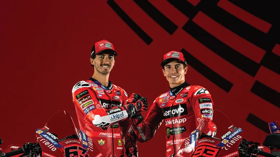 Bagnaia y Marc Márquez Bagnaia y Marc Márquez