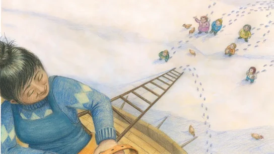 Ilustración de Nono Granero para 'La hacedora de barcos' Ilustración de Nono Granero para 'La hacedora de barcos'