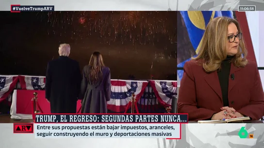 Ruth Ferrero, sobre la llegada de Trump al poder: "Vamos hacia un mundo transaccional de hombres fuertes" Ruth Ferrero, sobre la llegada de Trump al poder: "Vamos hacia un mundo transaccional de hombres fuertes"