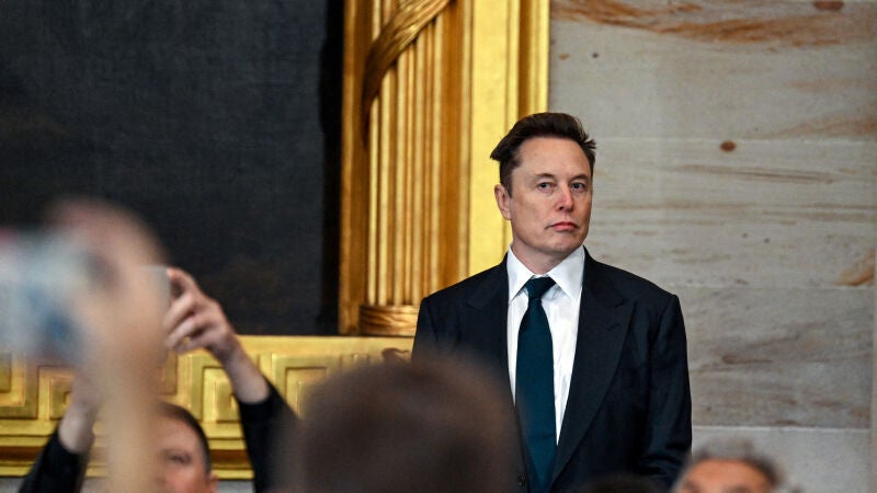 Elon Musk, en la toma de posesión de Donald Trump