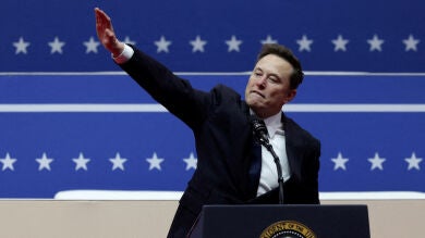 Elon Musk, el d&iacute;a de la toma de posesi&oacute;n de Donald Trump 