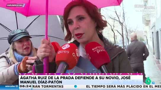 Tatiana Arús, sobre la polémica con Ágatha Ruiz de la Prada: "Lolita ha aceptado sus disculpas, pero no las de Patón, lo ha llamado 'patán'" Tatiana Arús, sobre la polémica con Ágatha Ruiz de la Prada: "Lolita ha aceptado sus disculpas, pero no las de Patón, lo ha llamado 'patán'"
