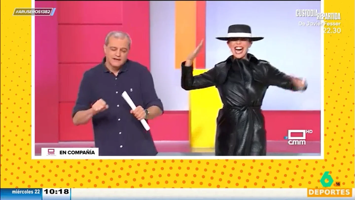 El divertido comentario de Ramón García sobre Donald Trump: "Baila como algunos de nuestros abuelos de la tele" El divertido comentario de Ramón García sobre Donald Trump: "Baila como algunos de nuestros abuelos de la tele"