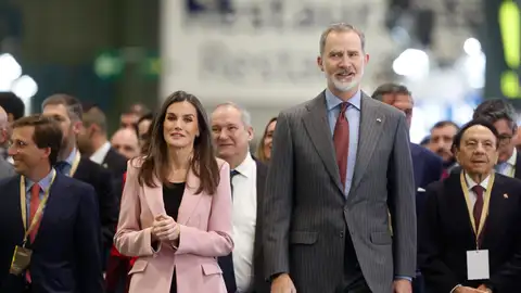 Los Reyes en su visita a Fitur Los Reyes en su visita a Fitur