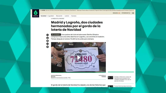 laSexta.com cierra 2024 como la web de televisión líder por segundo año consecutivo laSexta.com cierra 2024 como la web de televisión líder por segundo año consecutivo