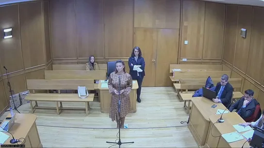 Elisa Mouliáa, en un momento de su declaración ante el juez Adolfo Carretero. Elisa Mouliáa, en un momento de su declaración ante el juez Adolfo Carretero.