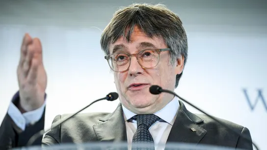 El presidente de JxCat, Carles Puigdemont. El presidente de JxCat, Carles Puigdemont.