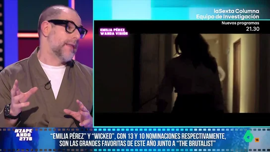 Alberto Rey, sobre 'Emilia Pérez' y 'Wicked', las grandes favoritas en los Oscar: "Representan dos cosas muy distintas" Estos musicales se han convertido en los grandes favoritos de los premios este año. Para el periodista, 'Emilia Pérez' es una película "concepto" mientras que 'Wicked' es "puro Hollywood".