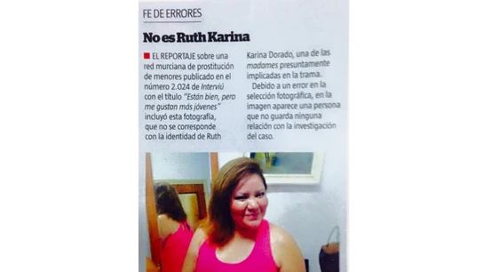 Fe de erratas de Interviú Fe de erratas de Interviú