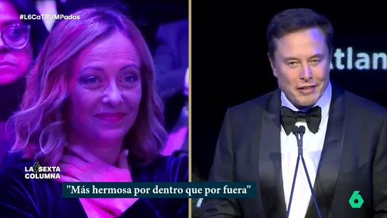 El negocio de 1.500 millones de euros detrás del 'buen rollo' entre Elon Musk y Meloni: "Es una infraestructura crítica" "Tienen una relación simbiótica, él le ofrece algo que ella no podría comprar y, a cambio, Musk expande su infraestructura", comenta la periodista Marta Peirano en este vídeo donde analiza la buena relación entre Musk y Giorgia Meloni.