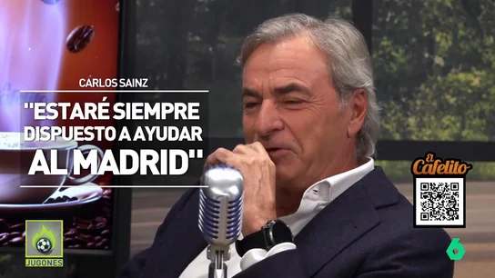 Saniz Sr en el 'El Cafelito' sobre la presidencia del Real Madrid: "Estaré siempre dispuesto a ayudar" Saniz Sr en el 'El Cafelito' sobre la presidencia del Real Madrid: "Estaré siempre dispuesto a ayudar"