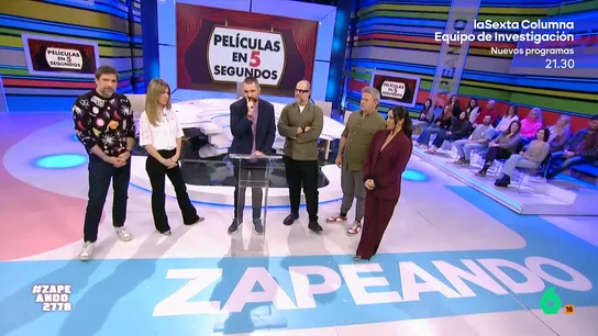 Cristina Pedroche y Miki Nadal pierden contra María Gómez y Nacho García en el nuevo juego de Zapeando Cristina Pedroche y Miki Nadal pierden contra María Gómez y Nacho García en el nuevo juego de Zapeando