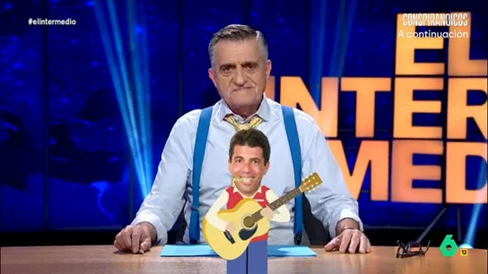 El Intermedio convierte en un bolero el lapsus de Mazón en Fitur: "Una mentira, por muy bien contada, y yo sé de eso..." El presidente de la Generalitat tuvo un llamativo lapsus durante el discurso que llevó a cabo en Fitur. "Puede que haya sido un lapsus pero es la primera verdad que le escuchamos decir en mucho tiempo", comenta Wyoming.