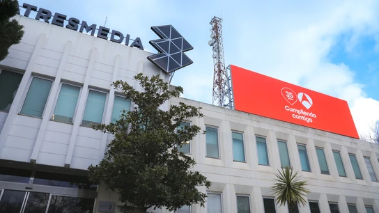 Fachada de Atresmedia. Fachada de Atresmedia.