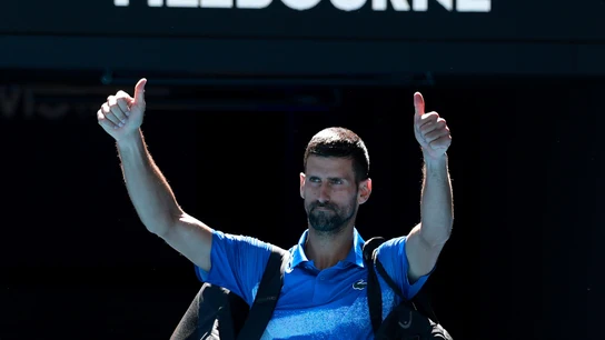 Djokovic se despide con ironía del público australiano Djokovic se despide con ironía del público australiano