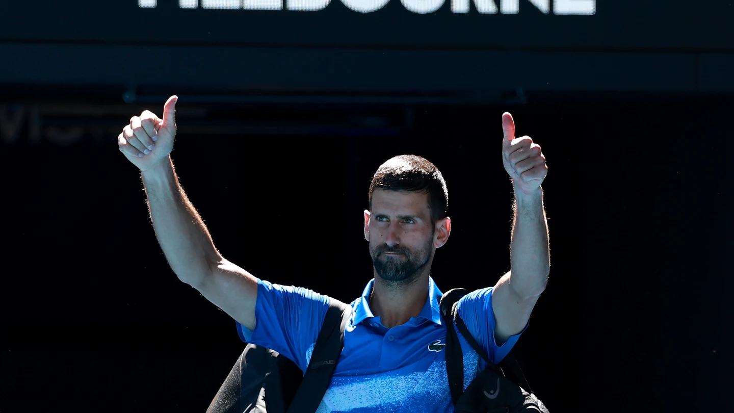 Djokovic se despide con ironía del público australiano Djokovic se despide con ironía del público australiano