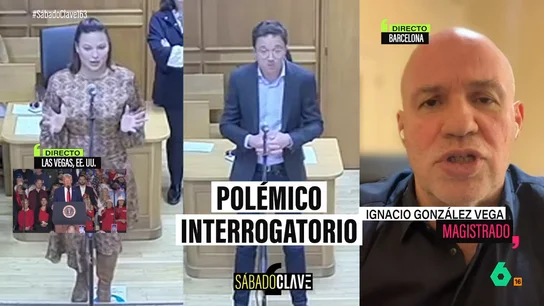 Clave El magistrado González Vega, sobre el interrogatorio del juez Carretero a Elisa Mouliaá: "El tono no parece el más oportuno" Clave El magistrado González Vega, sobre el interrogatorio del juez Carretero a Elisa Mouliaá: "El tono no parece el más oportuno"