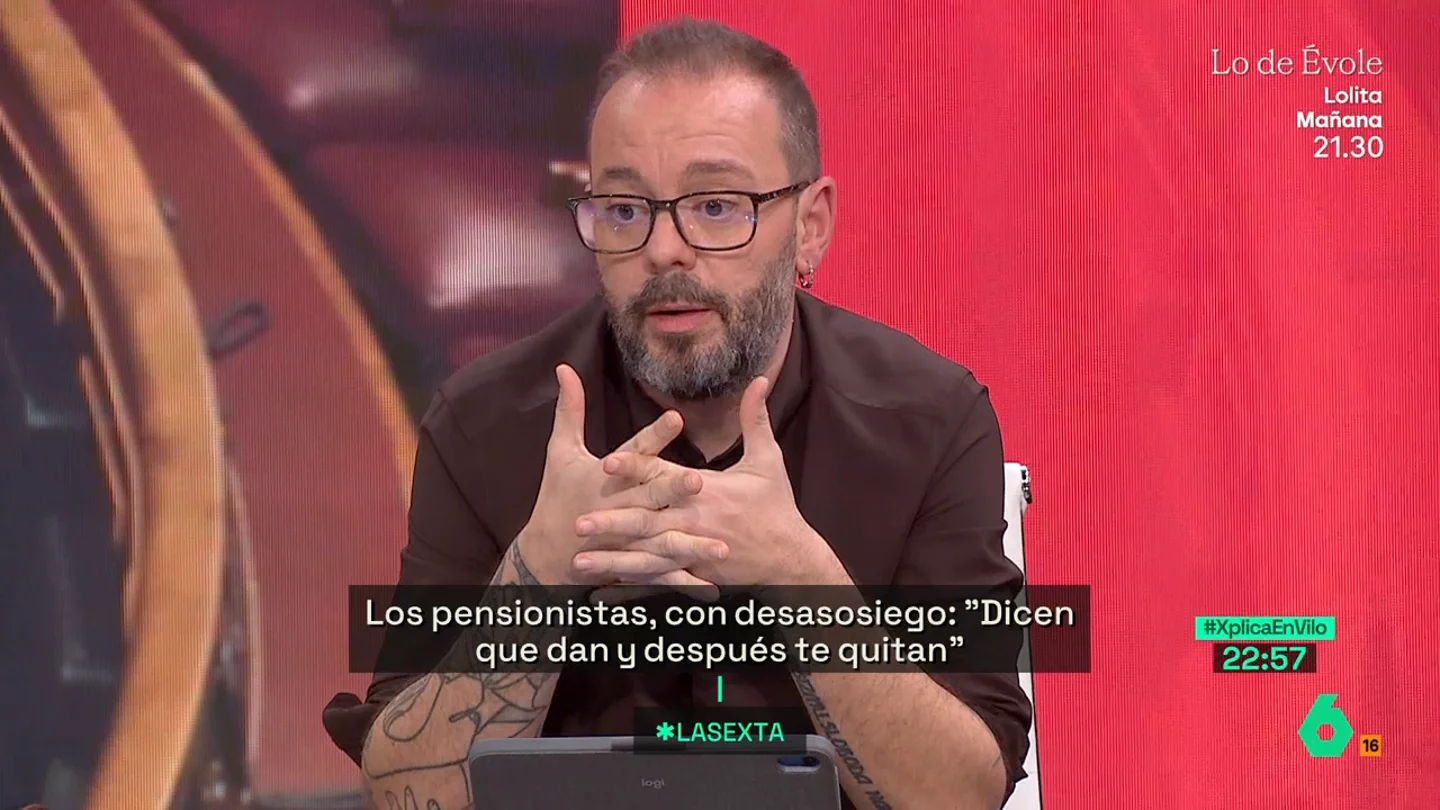 Antonio Maestre, en laSexta Xplica Antonio Maestre, en laSexta Xplica