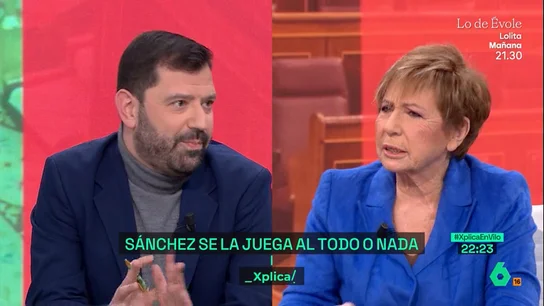 Celia Villalobos, en laSexta Xplica Celia Villalobos, en laSexta Xplica
