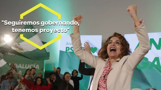 María Jesús Montero, en un acto de los socialistas en Sevilla María Jesús Montero, en un acto de los socialistas en Sevilla
