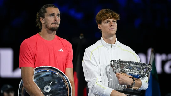 Alexander Zverev y Jannick Sinner Alexander Zverev y Jannick Sinner