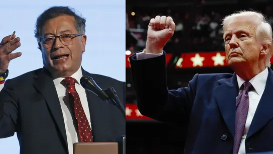 El presidente de Colombia, Gustavo Petro, y su homólogo en Estados Unidos (EEUU), Donald Trump. El presidente de Colombia, Gustavo Petro, y su homólogo en Estados Unidos (EEUU), Donald Trump.