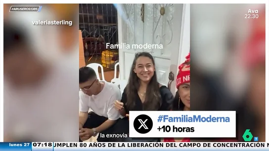 Una joven demuestra en redes lo "moderna" que es su familia: "Están mi mamá, mi papá, el novio de mi mamá, el suegro de mi mamá..." Una joven demuestra en redes lo "moderna" que es su familia: "Están mi mamá, mi papá, el novio de mi mamá, el suegro de mi mamá..."