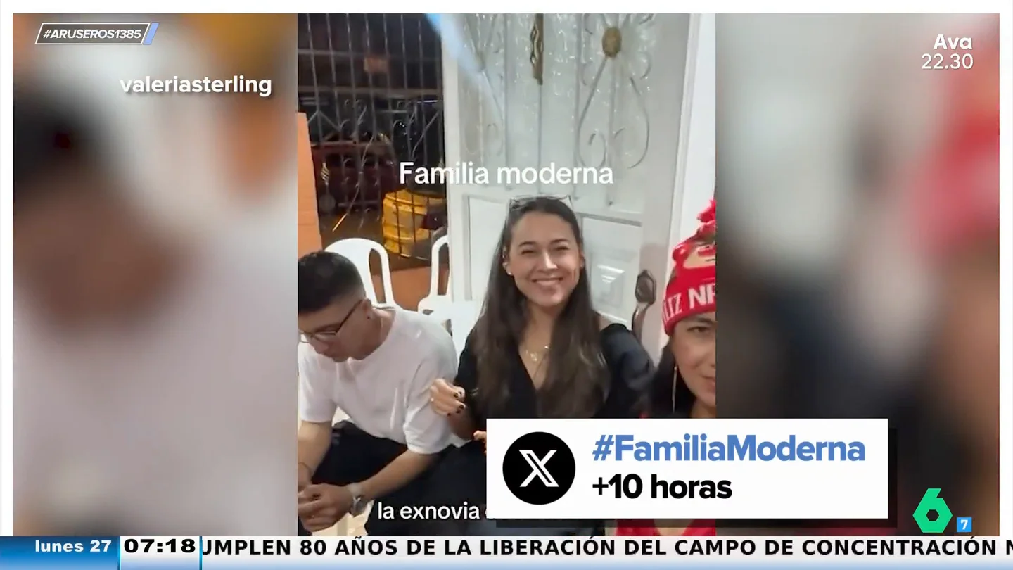 Una joven demuestra en redes lo "moderna" que es su familia: "Están mi mamá, mi papá, el novio de mi mamá, el suegro de mi mamá..." Una joven demuestra en redes lo "moderna" que es su familia: "Están mi mamá, mi papá, el novio de mi mamá, el suegro de mi mamá..."