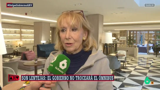 Esperanza Aguirre carga contra González Pons (PP) por llamar "ogro naranja" a Trump: "Está a la izquierda de la izquierda" Esperanza Aguirre carga contra González Pons (PP) por llamar "ogro naranja" a Trump: "Está a la izquierda de la izquierda"