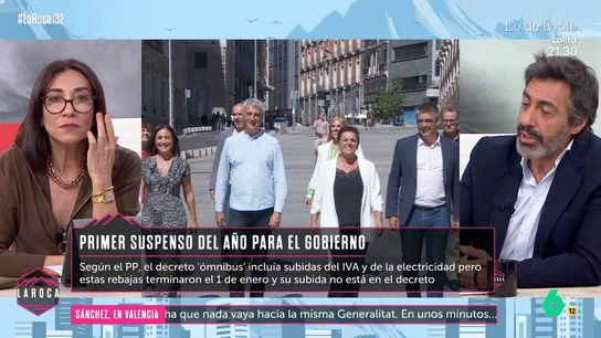 LaRoca Juan del Val, tras el 'no' al ómnibus: "Aquí Junts no es tan malo, aquí solo es muy malo el PP" LaRoca Juan del Val, tras el 'no' al ómnibus: "Aquí Junts no es tan malo, aquí solo es muy malo el PP"