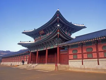 Palacio de Gyeongbokgung, en Seúl Palacio de Gyeongbokgung, en Seúl