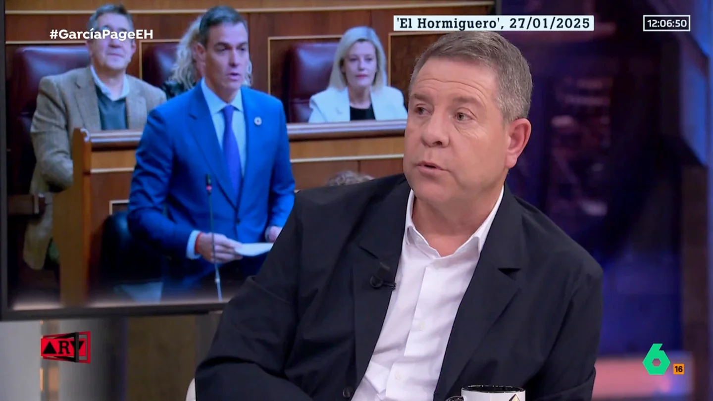 Page deja claras sus diferencias con el Gobierno y advierte a Sánchez: "Cuidado, que debajo de las piedras también hay escorpiones" Page deja claras sus diferencias con el Gobierno y advierte a Sánchez: "Cuidado, que debajo de las piedras también hay escorpiones"