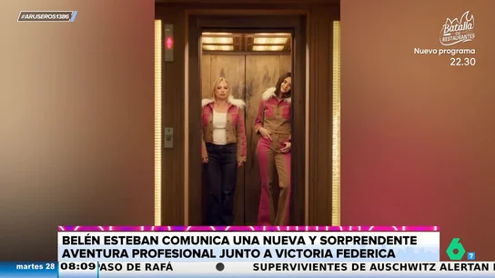 Belén Esteban, Victoria Federica y un ascensor: el vídeo viral en el que anuncian su colaboración Belén Esteban, Victoria Federica y un ascensor: el vídeo viral en el que anuncian su colaboración