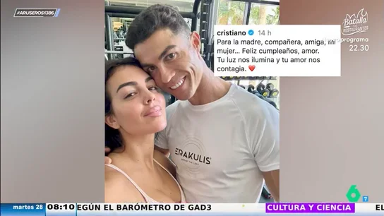 Cristiano Ronaldo declara su amor a Georgina Rodríguez por su 31 cumpleaños: "Tu luz nos ilumina" Cristiano Ronaldo declara su amor a Georgina Rodríguez por su 31 cumpleaños: "Tu luz nos ilumina"