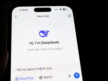 DeepSeek en un smartphone DeepSeek en un smartphone