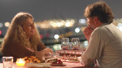 Lolita y Jordi &Eacute;vole durante su entrevista en Lo de &Eacute;vole emitida en laSexta.