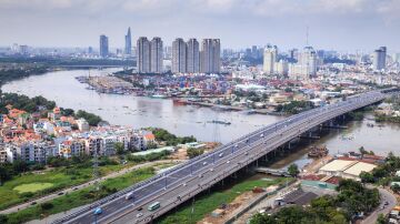 Panorámica de Ho Chi Minh