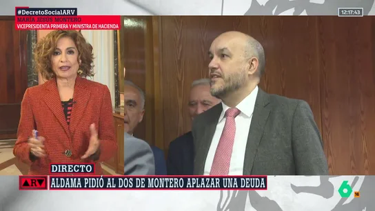 Montero insiste en una férrea defensa de su jefe de gabinete: "Pongo la mano en el fuego por él" Montero insiste en una férrea defensa de su jefe de gabinete: "Pongo la mano en el fuego por él"