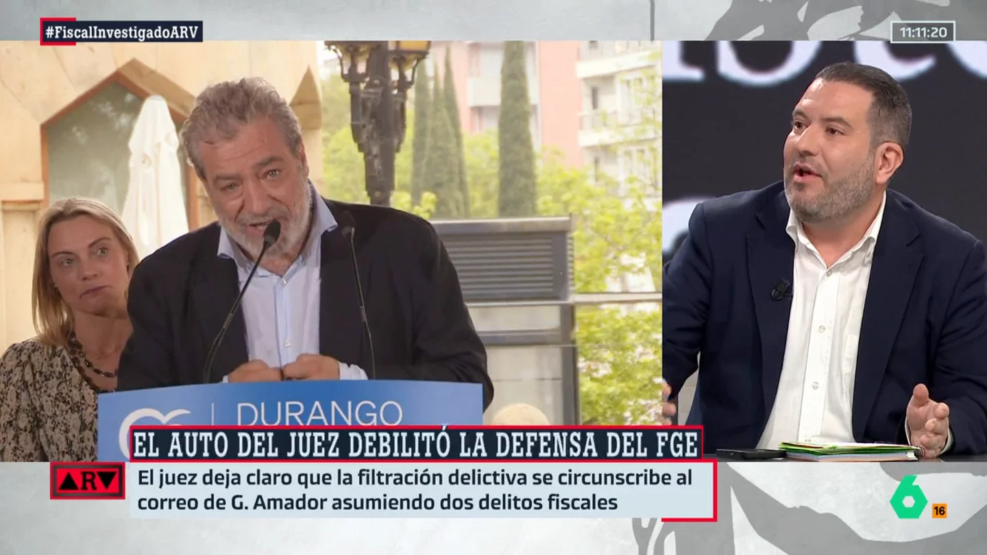 José María Garrido, sobre García Ortiz: "Si dimitiera, estaría dando por buena una instrucción que ningún jurista la puede defender" José María Garrido, sobre García Ortiz: "Si dimitiera, estaría dando por buena una instrucción que ningún jurista la puede defender"