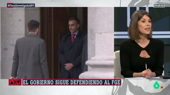 Ainhoa Martínez, sobre García Ortiz: "Se ha convertido en una pieza que se van tirando de unos a otros" Ainhoa Martínez, sobre García Ortiz: "Se ha convertido en una pieza que se van tirando de unos a otros"