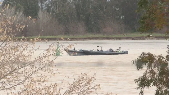 La Guardia Civil pone en marcha un dispositivo para acabar con el tráfico de narcolanchas en el Guadalquivir Una narcolancha aparcada en La Puebla del Río (Sevilla)