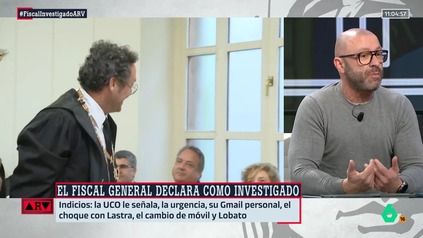 Rafa López, sobre el fiscal general del Estado: "Me cuesta entender que continúe en el puesto" Rafa López, sobre el fiscal general del Estado: "Me cuesta entender que continúe en el puesto"