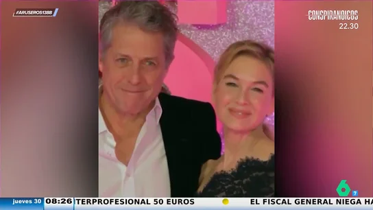 La 'cobra' de Renée Zellweger a Hugh Grant marca el reencuentro de los protagonistas de 'El diario de Bridget Jones' La 'cobra' de Renée Zellweger a Hugh Grant marca el reencuentro de los protagonistas de 'El diario de Bridget Jones'