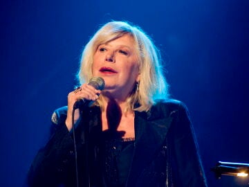 La cantante británica Marianne Faithfull 