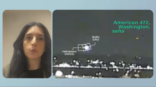 Una controladora aérea explica como se reparte la gestión del espacio aéreo tras el accidente de Washington La controladora y portavoz del sindicato USCA, Beatriz González